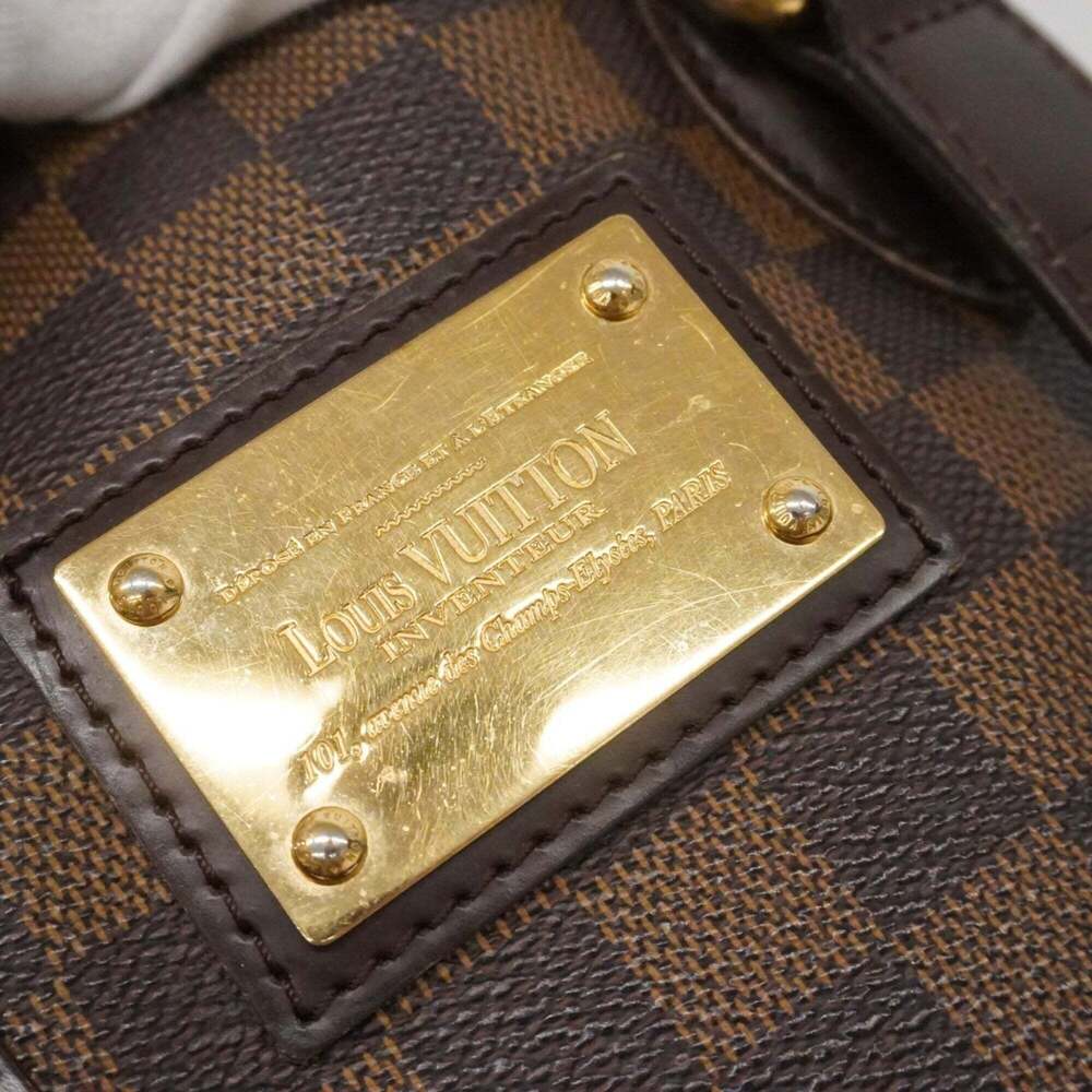 LOUIS VUITTON Brown Damier Tote Bag - Picture 10 of 15